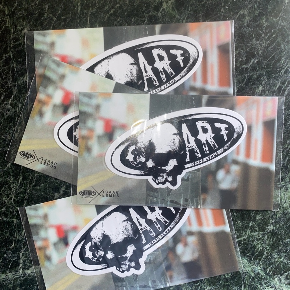 CONART Isaac Lemus sticker limited run 
NEW 

En 1989 CONART fue fundada